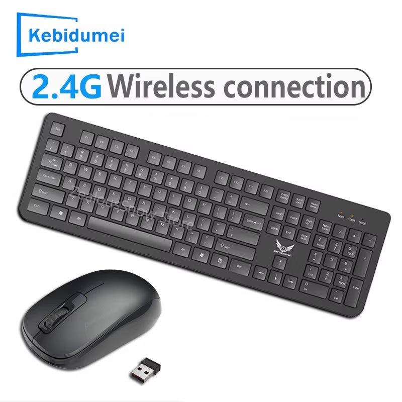 2.4Ghz Wireless Keyboard Mouse Set Gaming Keyboard Mouse Kit Tablet Keyboard for Android TV Box Laptop PC Office Accessories