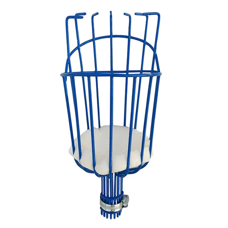Deep Basket Fruit Picker Head Convenient Fruit Picker Catcher Apple Peach Picking Farm Garden Picking Device Garden Tools